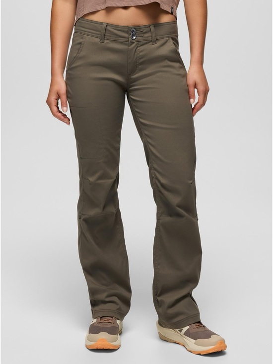Prana Pants - prAna Halle Hiking Pants Brown Stretch Zion Mid-Rise Roll-Up Straight Leg 16